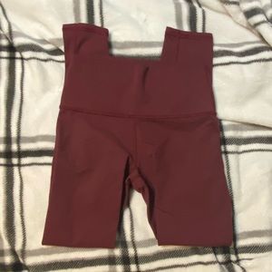 fabletics xxs 7/8 powerhold leggings